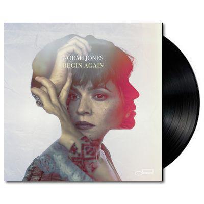 sleeve art of Begin Again vinyl LP by Norah Jones