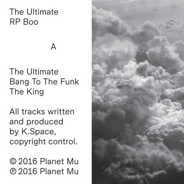 RP Boo - The Ultimate, 12" Vinyl EP