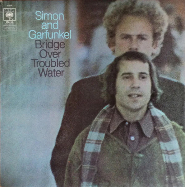 cover art for Bridge Over Troubled Water E.U. reissue vinyl LP by Simon & Garfunkel