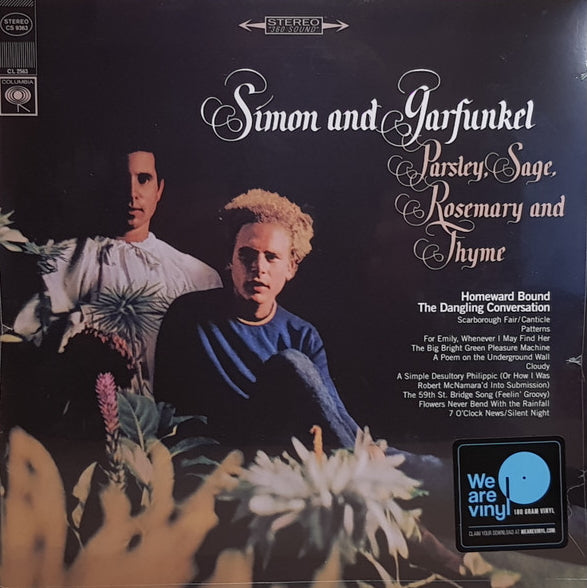 cover art for Parsley, Sage, Rosemary And Thyme E.U. vinyl LP by Simon & Garfunkel