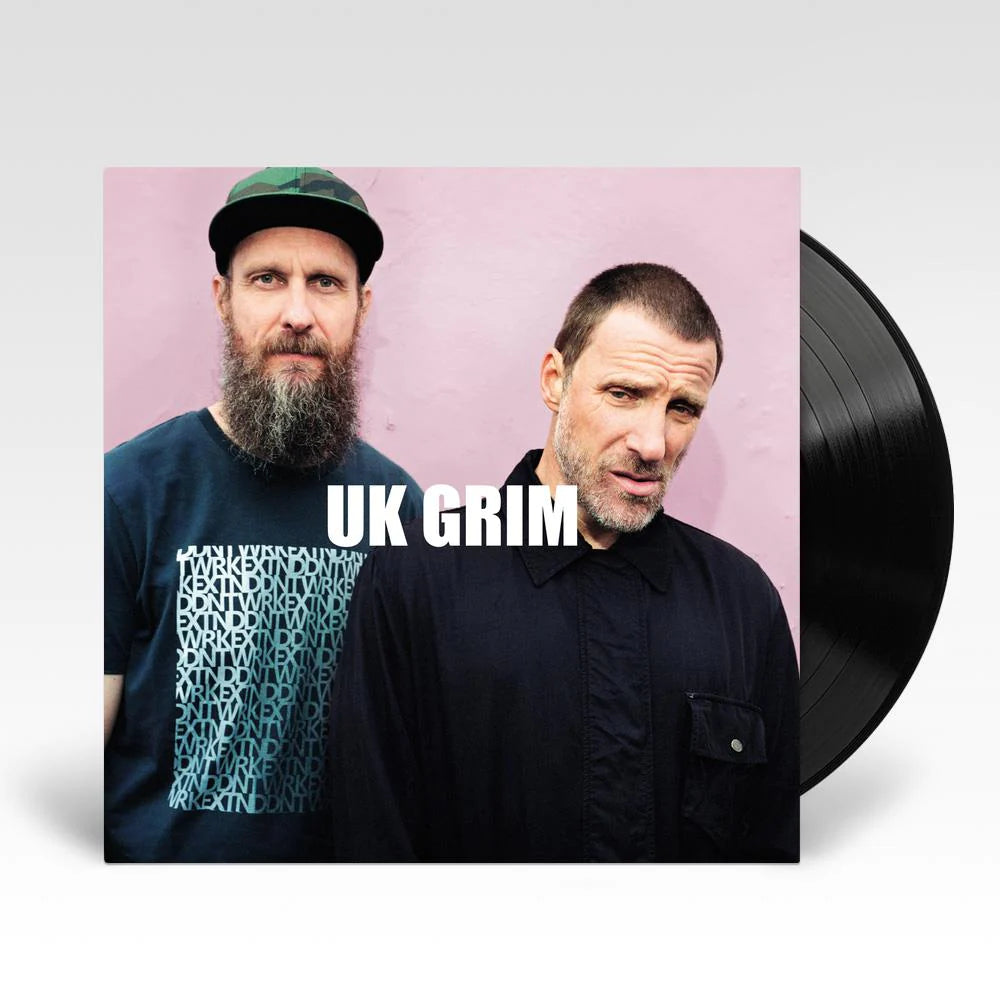 album cover art for UK Grim vinyl by Sleaford Mods 