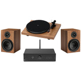 Pro-Ject Classic Debut Pack (Turntable + Speakers + Amplifier)