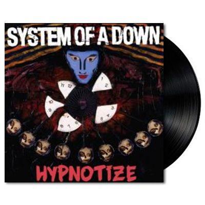 System Of A Down - Hypnotize Vinyl LP with album cover artwork featuring a stylized face and title text.