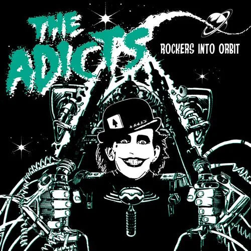 cover art for The Adicts Rockers Into Orbit RSD 2025 coloured vinyl