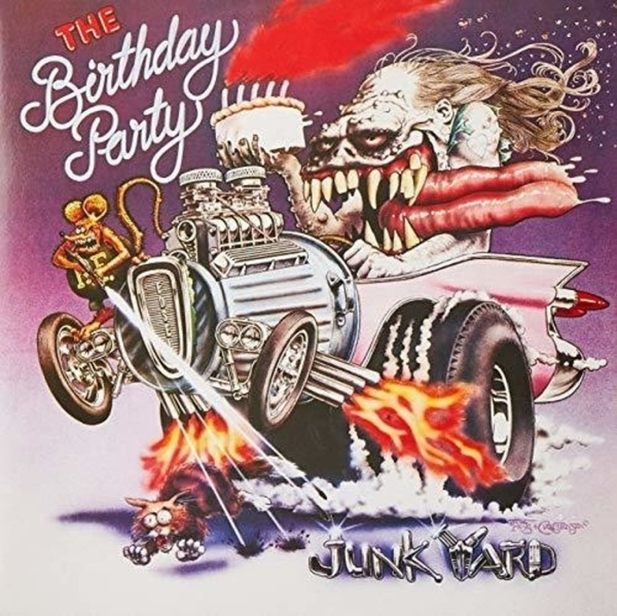 Cover art of the Junkyard vinyl LP + 7" + CD by The Birthday Party