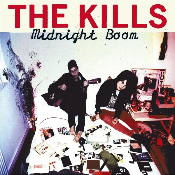 The Kills Midnight Boom vinyl LP, dark neon cover, indie rock album