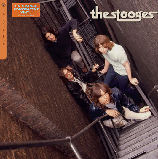 cover art of Now Playing orange transparent vinyl LP by The Stooges