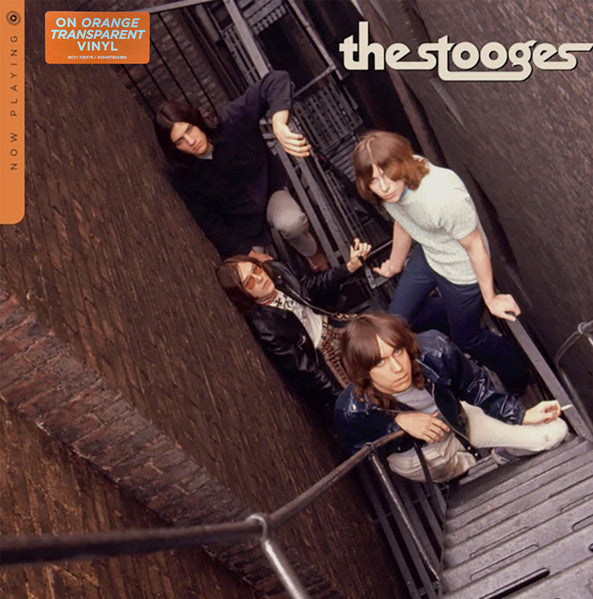 cover art of Now Playing orange transparent vinyl LP by The Stooges