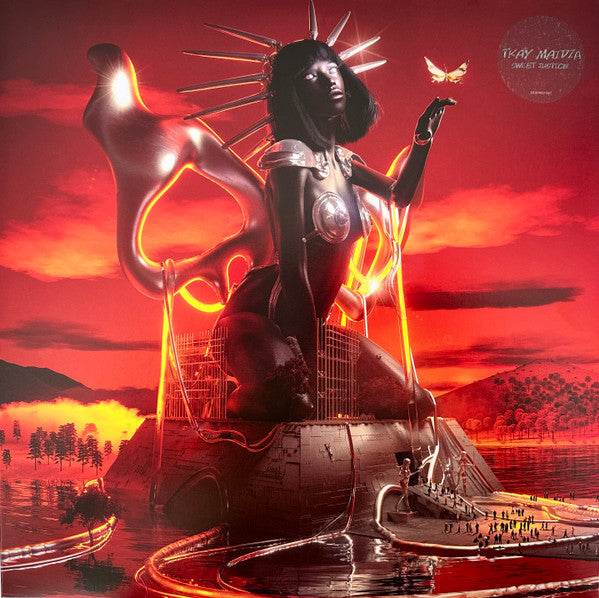 cover art of Tkay Maidza Sweet Justice red transparent vinyl LP