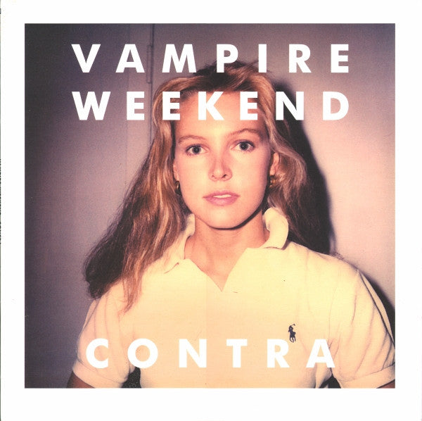 Cover art of Contra vinyl by Vampire Weekend,