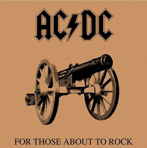 AC/DC – For Those About To Rock. E.U. 2003 Remastered Vinyl
