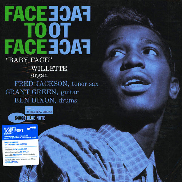 'Baby Face' Willette - Face To Face. Blue Note Tone Poet Series