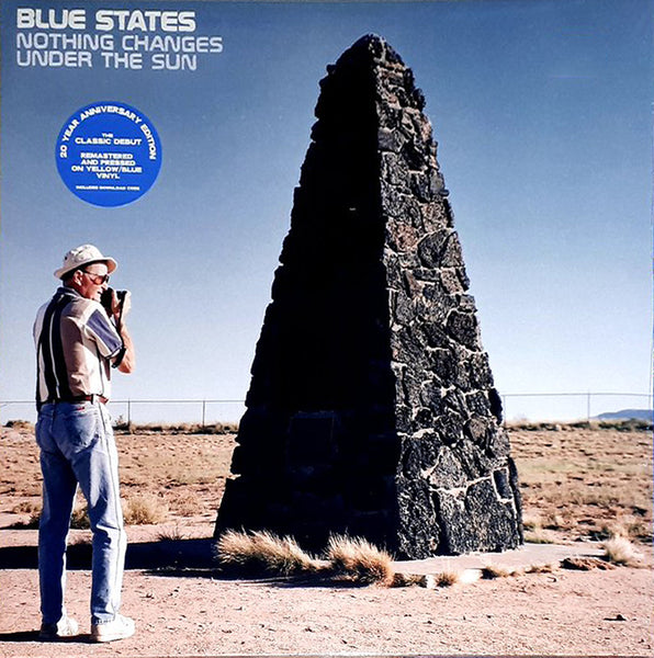 Blue States ‎– Nothing Changes Under The Sun. 2xLP Yellow & Blue Coloured Vinyl. Memphis Industries ‎– MI011LPX