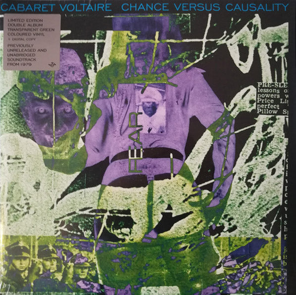 Cabaret Voltaire ‎– Chance Versus Causality. Limited Edition 2xLP Green Transparent