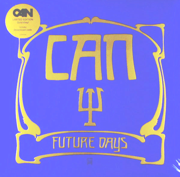 Can ‎– Future Days. Limited Edition Gold Coloured Vinyl. Spoon Records ‎– XSPOON9