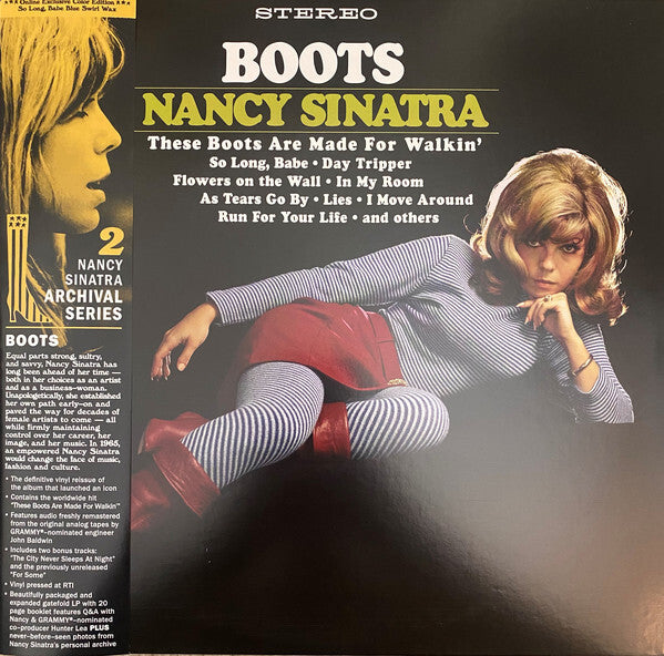 Nancy Sinatra - Boots, (Light In The Attic), Vinyl 2xLP
