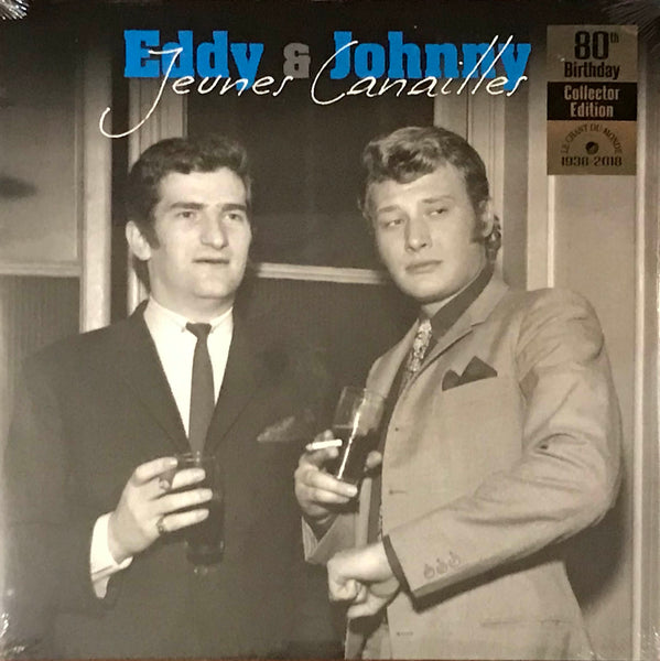 Eddy & Johnny - Johnny Hallyday, Eddy Mitchell ‎– Jeunes Canailles. 2xLP Le Chant Du Monde ‎– 742955