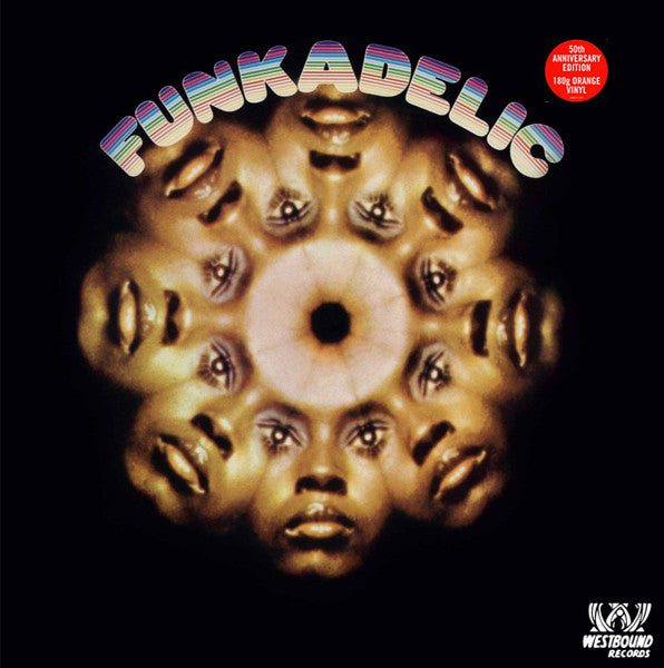 Funkadelic ‎– Funkadelic. Orange Coloured Vinyl LP
