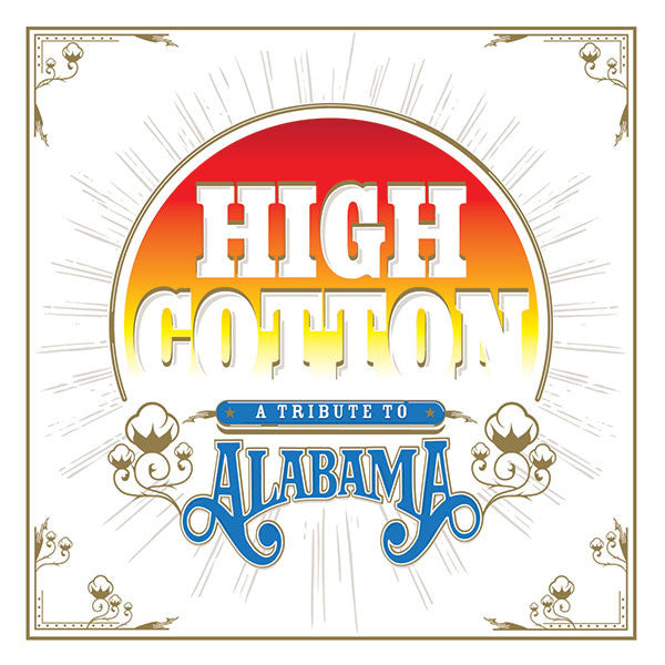 High Cotton: A Tribute To Alabama.  Blue Coloured 2xLP Vinyl.