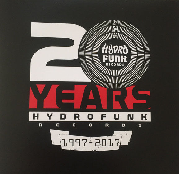 Various Artists - 20 Years Hydrofunk Records (1997 - 2017), 2x Vinyl LP
