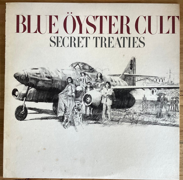 Blue Öyster Cult – Secret Treaties, Japan 1974 CBS/Sony – SOPM 126 with Insert