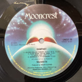 Nazareth – Rampant, UK 1974, Mooncrest – CREST 15 Embossed Cover
