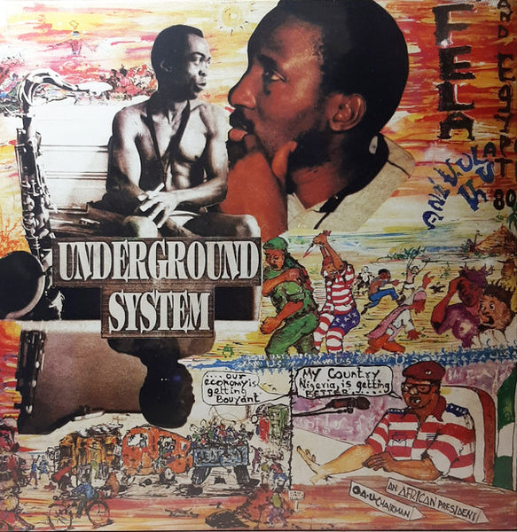 Fela Anikulapo-Kuti And Egypt 80 – Underground System. Vinyl LP