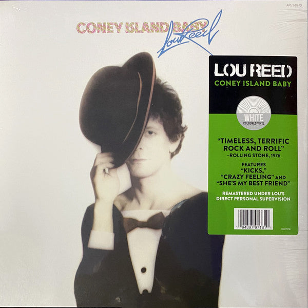 Lou Reed – Coney Island Baby. White Coloured Vinyl LP