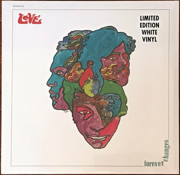 Love ‎– Forever Changes, 180g Limited Edition White Vinyl. EU 2015 Elektra / Rhino Records ‎– 8122797115