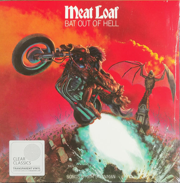 Meat Loaf – Bat Out Of Hell. Clear Classics Transparent Vinyl
