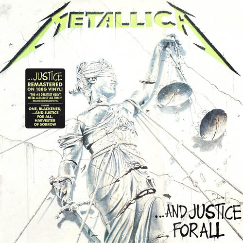 Metallica ‎– ...And Justice For All. Remastered 180 gram 2xLP
