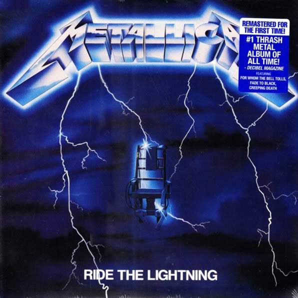 Metallica ‎– Ride The Lightning, Remastered Vinyl LP