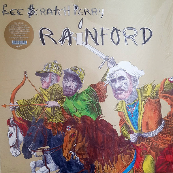 Lee Scratch Perry – £ee $cratch Perry – Rainford. Ltd. Ed. Gold Coloured Vinyl, On-U Sound – ONULP144