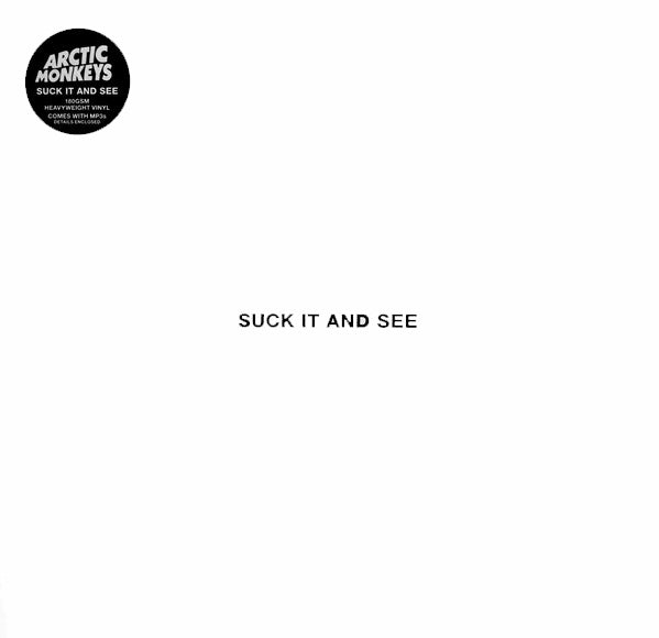 Arctic Monkeys ‎– Suck It And See. Reissue Vinyl LP