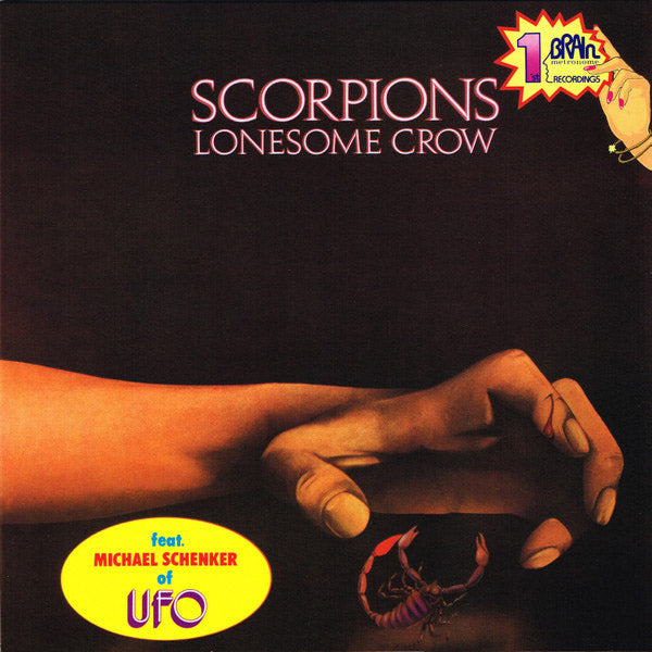 Scorpions ‎– Lonesome Crow. 2009 Reissue Vinyl LP