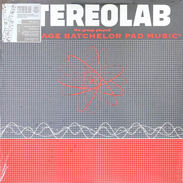 Stereolab ‎– The Groop Played "Space Age ..." Clear Vinyl LP