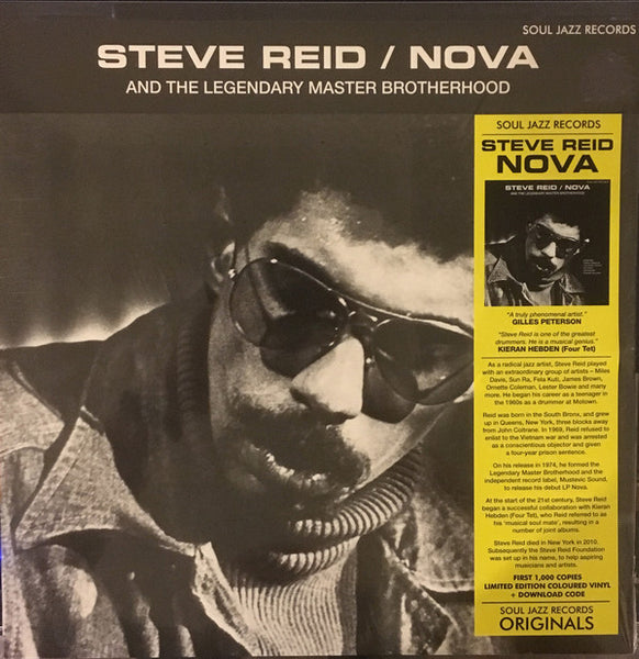 Steve Reid / Nova - Legendary Master Brotherhood. Vinyl LP