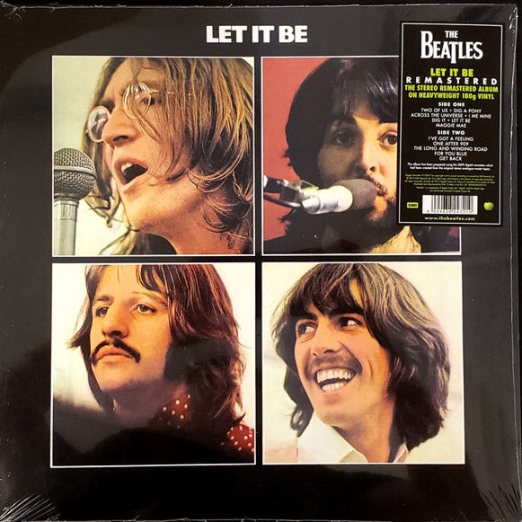 The Beatles – Let It Be. E.U. 2012 Remastered Vinyl.
