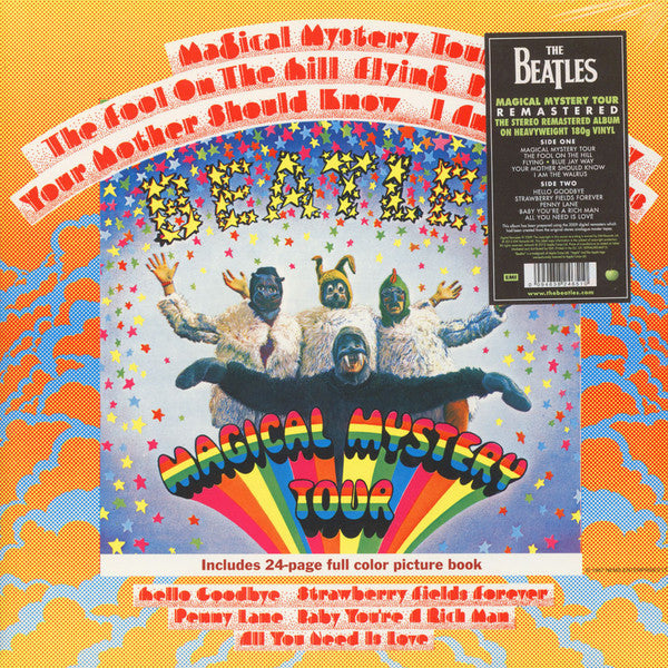 The Beatles – Magical Mystery Tour. 2012 Vinyl LP.