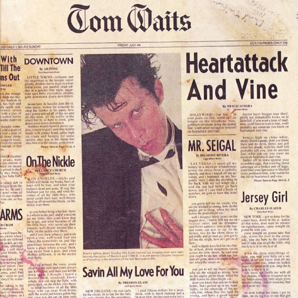 Tom Waits – Heartattack And Vine, Remastered Vinyl LP