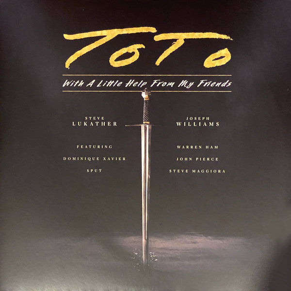 Toto – With A Little Help From My Friends. 2xLP Transparent Vinyl