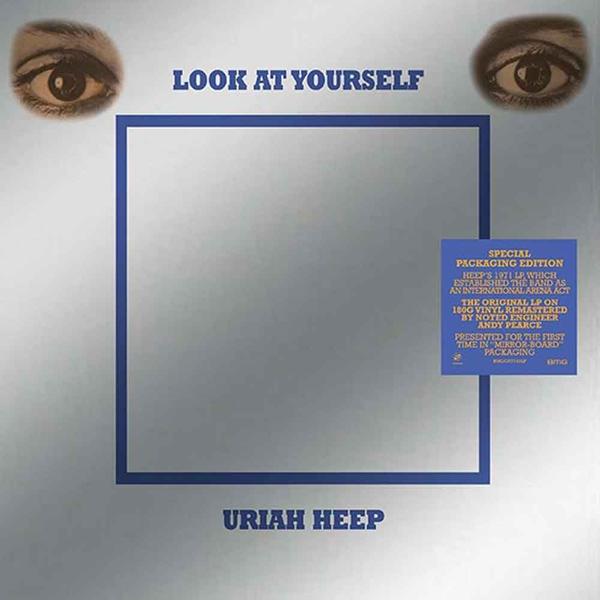Uriah Heep ‎– Look At Yourself. Remastered "Mirror Board" Packaging Vinyl LP