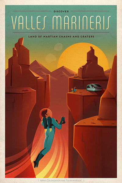 Valles Marineris poster