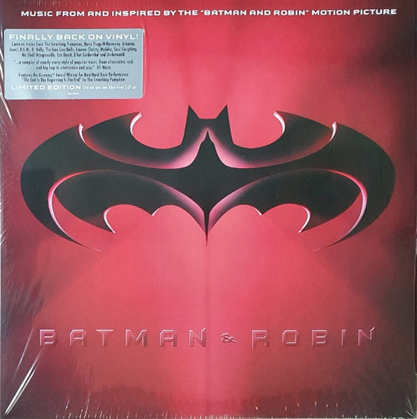 Batman & Robin: Music From Motion Picture. 2xLP Ltd. Ed. Coloured Vinyl.