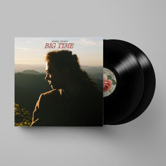 Angel Olsen Big Time 2x vinyl LP, striking cover art, indie rock album