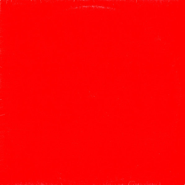 Conrad Schnitzler - Rot, Vinyl LP