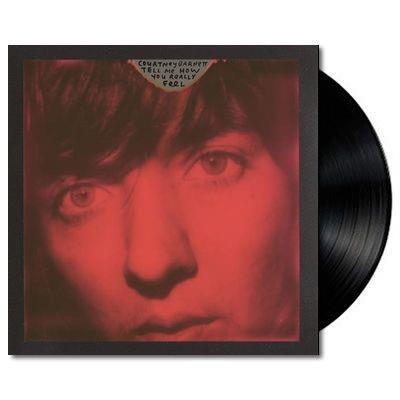 Courtney Barnett Tell Me How You Really Feel vinyl LP, 2018 indie rock album, minimalist red portrait cover art