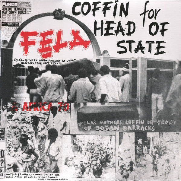 Fela Kuti - Coffin For Head Of State, Vinyl LP