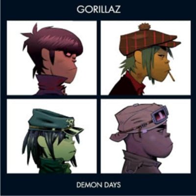 Gorillaz - Demon Days, E.U. Parlophone – 0724387383814 Vinyl 2xLP