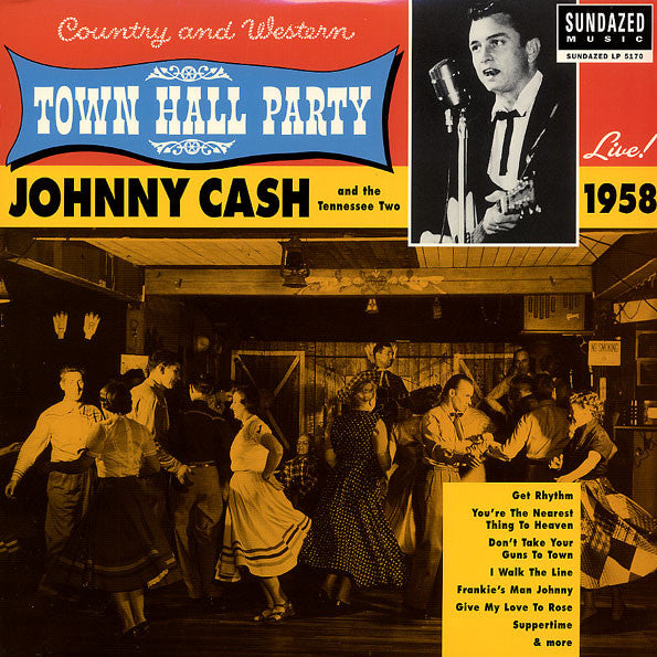 Johnny Cash – Town Hall Party 1958, Vinyl LP